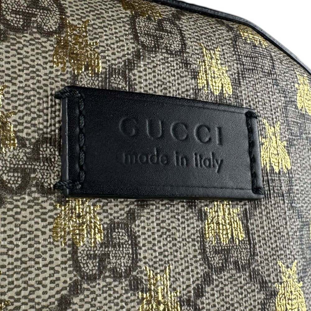 GUCCI Black Canvas Backpack - Picture 13 of 15